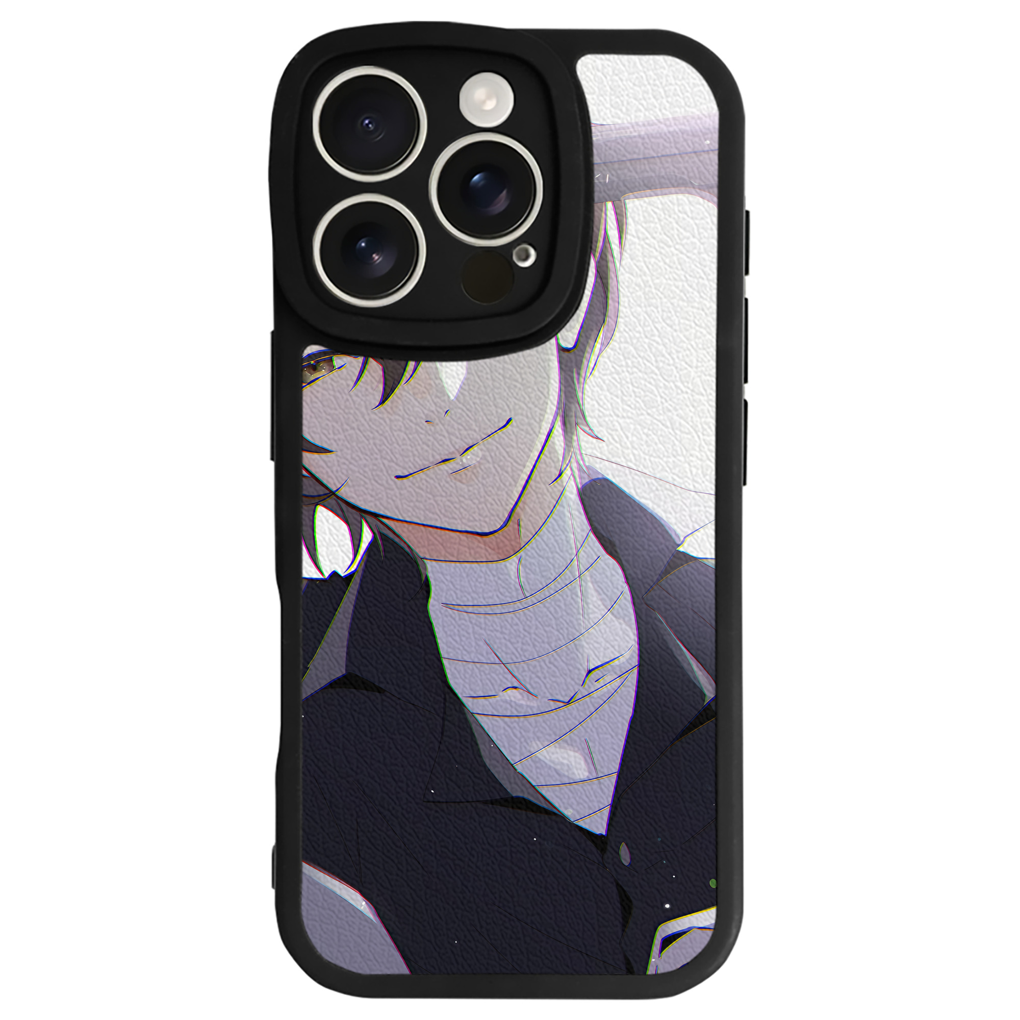 （画像用） 文豪ストレイドッグス Bungo Stray Dogs 【iPhone 16シリーズ対応】シリコンスマホケース（レザー調） 材質：シリコン